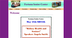 Desktop Screenshot of fortunasenior.org